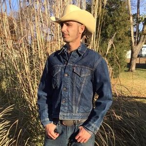 1960’s Levi’s Denim Wool Blanket Lined Jacket RARE